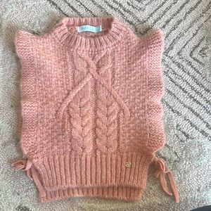 Abel & luna pink sweater 4t